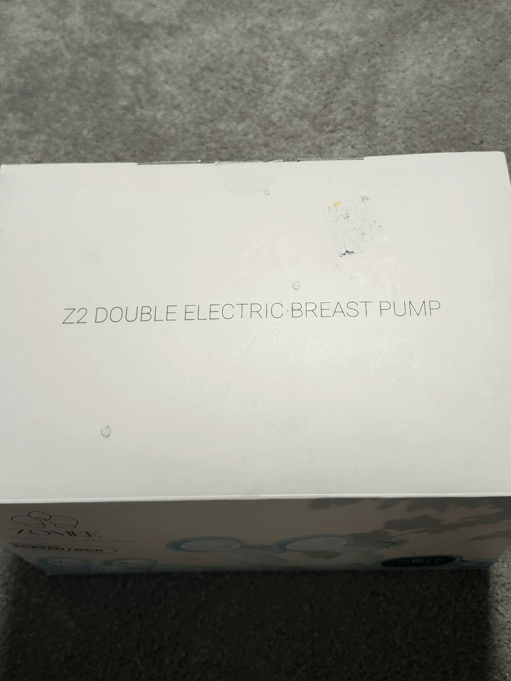 Zomee Z2 Double Electric Breast Pump With Box Hands-Free, Selling As Is Parts - Picture 2 of 7